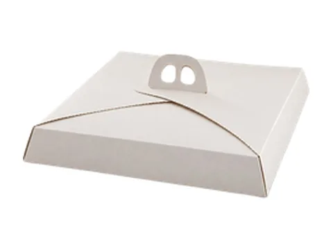 Caja Tartaleta Mediana Blanca 290x290x20mm